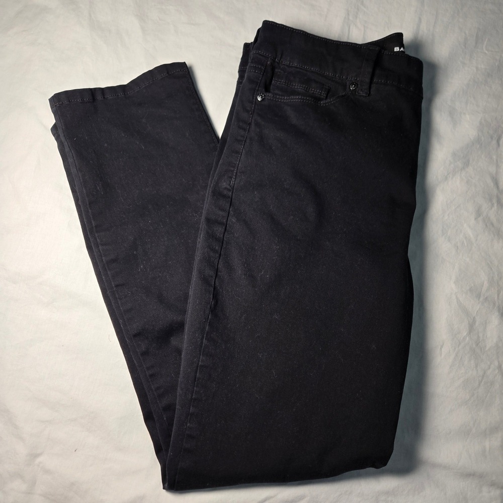 Bandolino Amy Black Pants Womens Size12 Mid Rise Stretch Cotton Pant